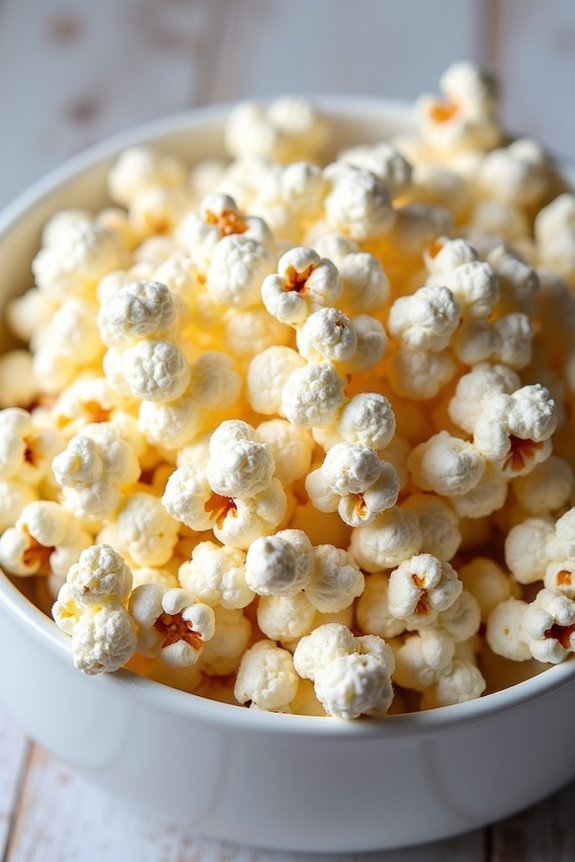 air popped kettle corn recipe