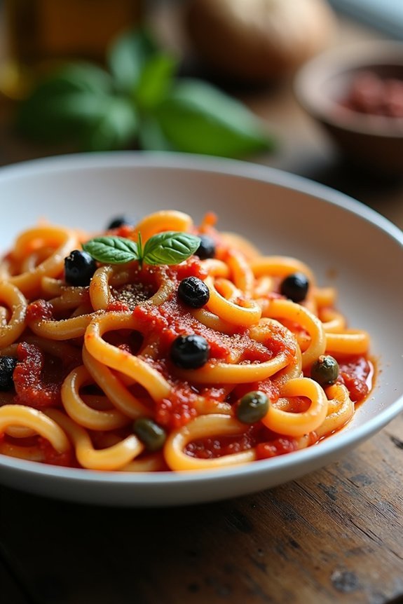 bold puttanesca pasta recipe