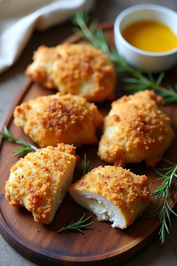 buttery crispy baked chicken
