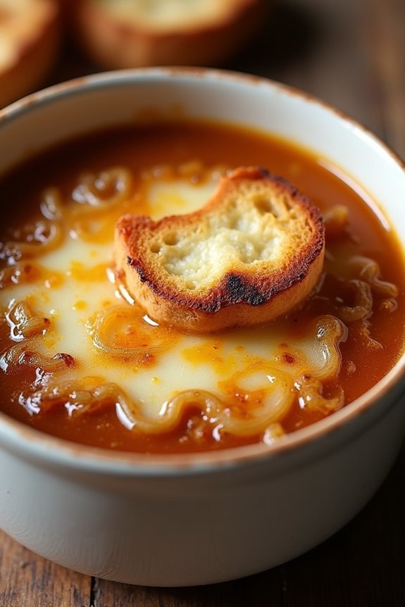 caramelized onion soup delight
