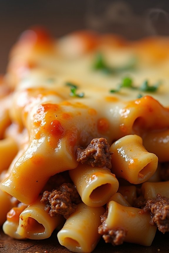 cheesy comfort food casserole