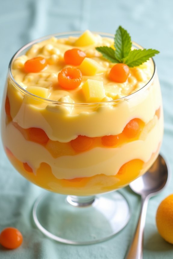 citrus flavored jello salad