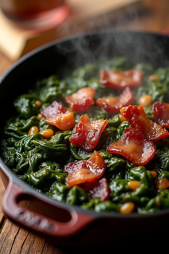 collard greens with bacon