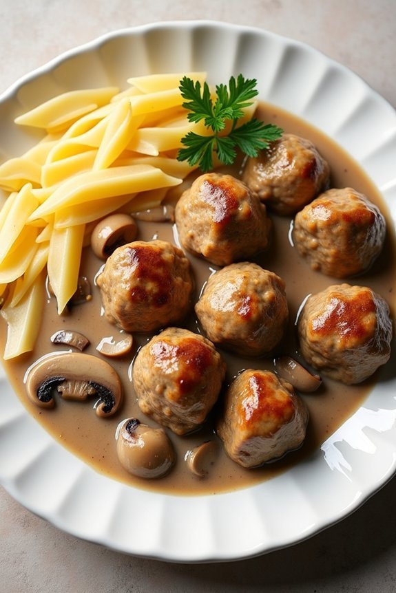 comfort food meatballs recipe