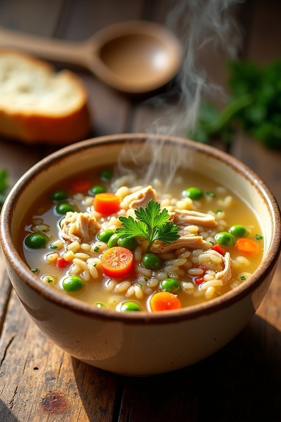 comforting chicken wild rice