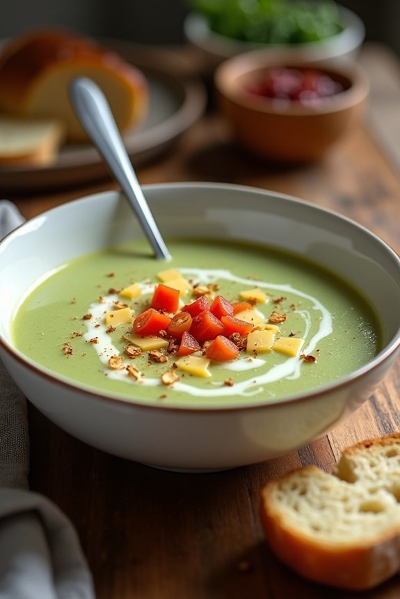 comforting cream of broccoli