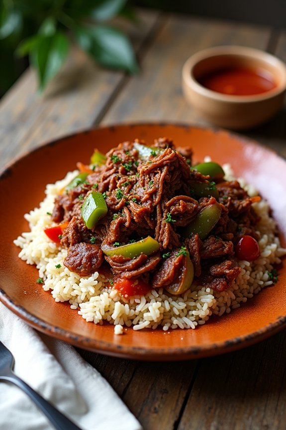 comforting cuban slow cooked dish