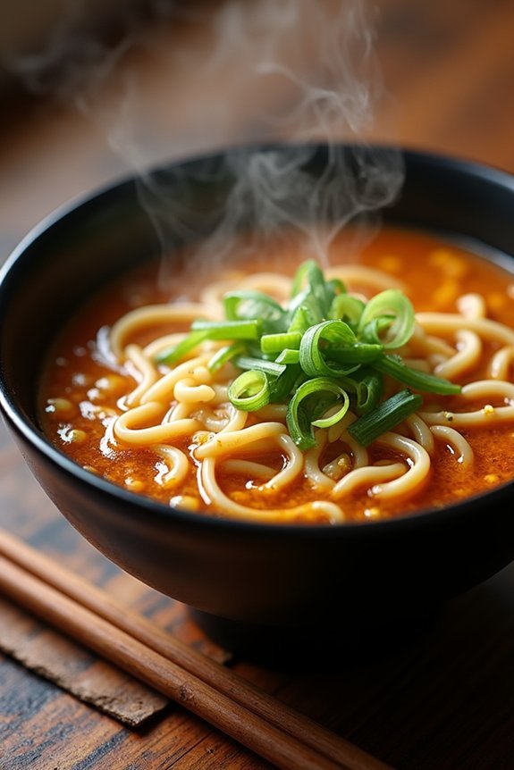 comforting ramen noodle soup
