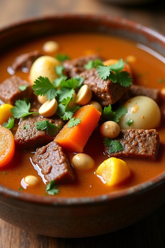 comforting thai red curry