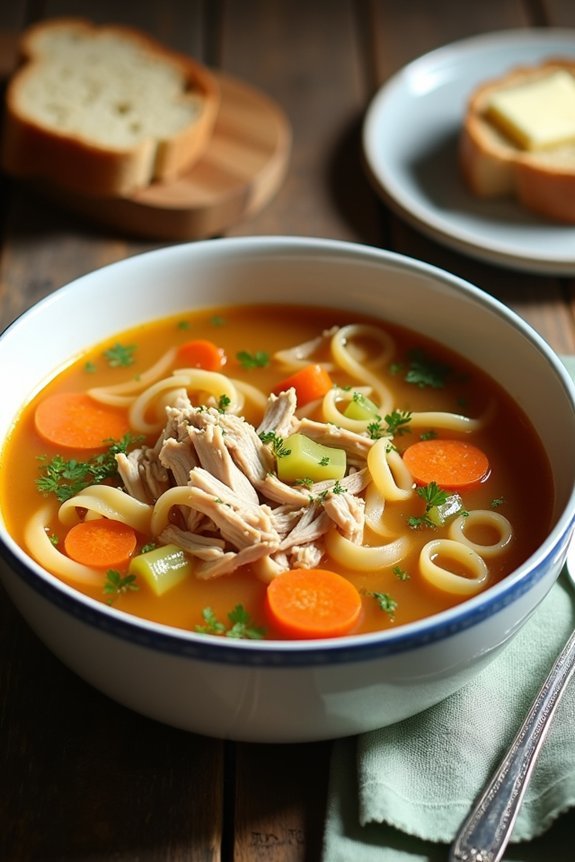 comforting turkey soup recipe