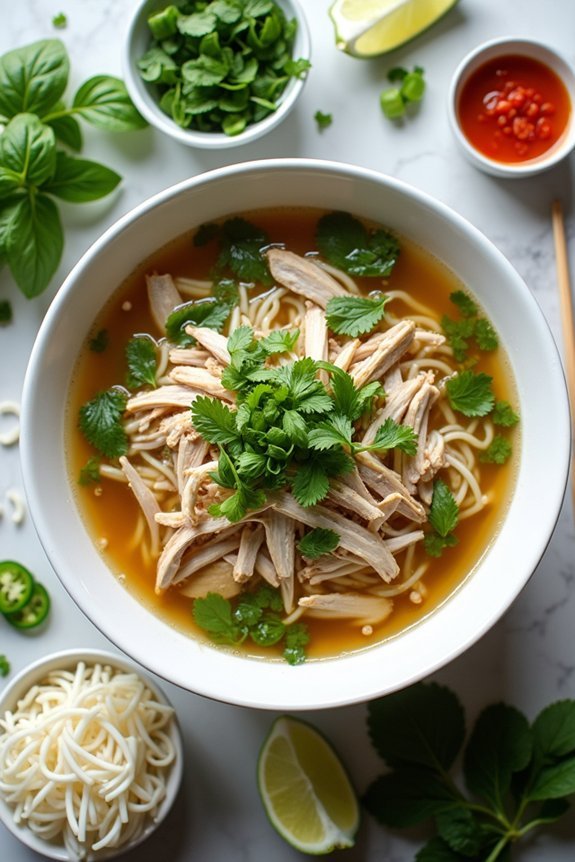 comforting vietnamese chicken soup