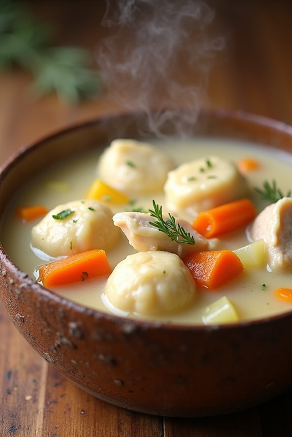 cozy chicken dumplings recipe