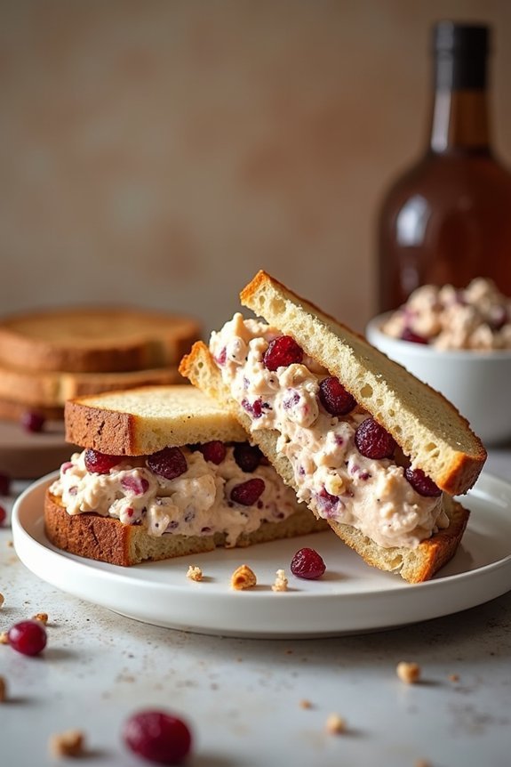 cranberry pecan chicken salad