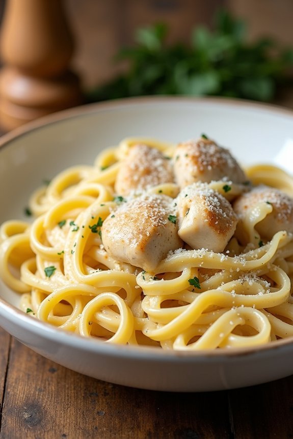creamy chicken alfredo recipe