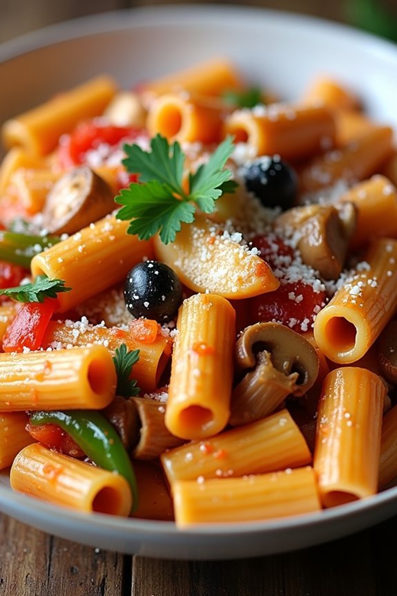 creamy chicken riggies recipe