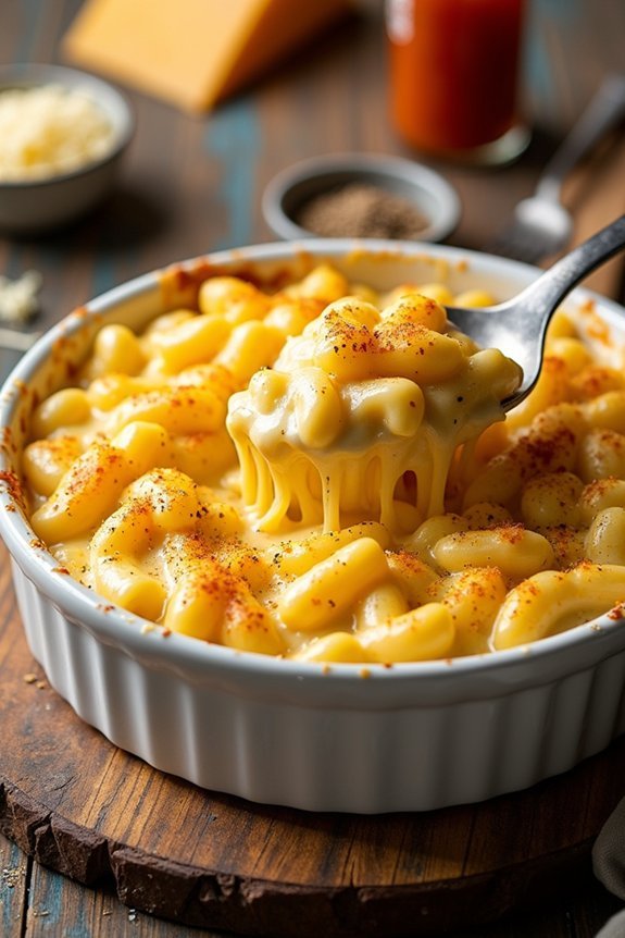 creamy comforting mac and cheese