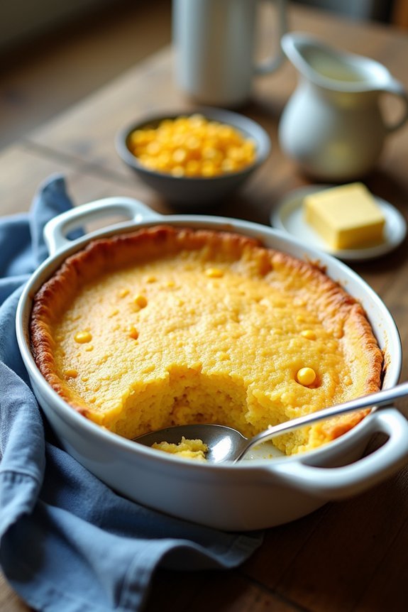 creamy corn pudding recipe