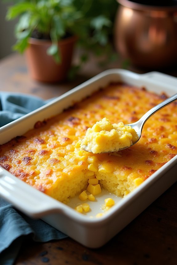 creamy corn pudding recipe