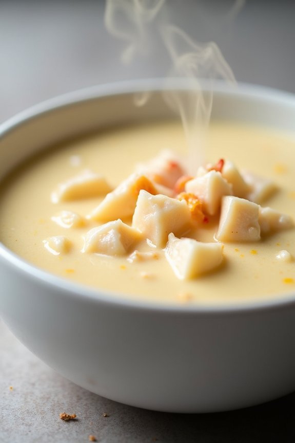 creamy crab soup recipe