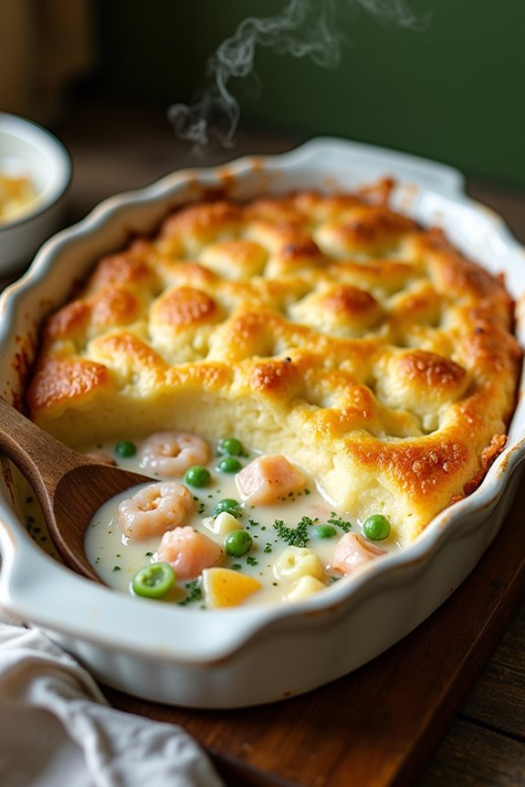 creamy fish pie recipe