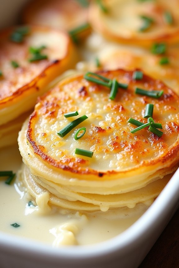 creamy goat cheese potatoes