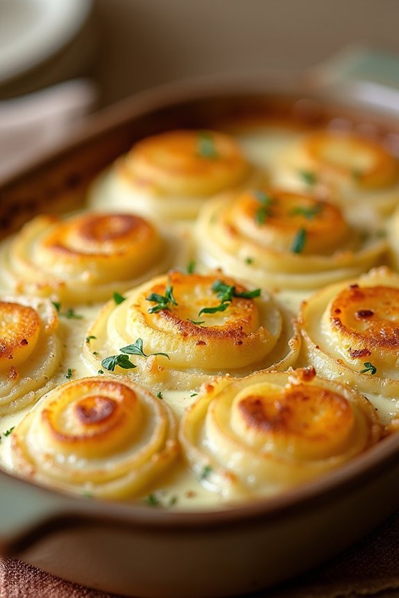 creamy goat cheese potatoes