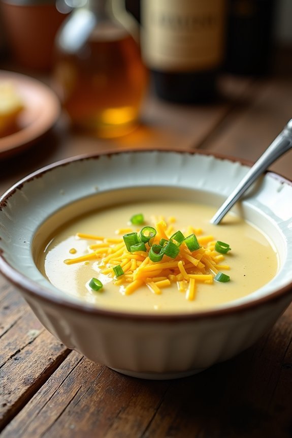 creamy homestyle potato soup