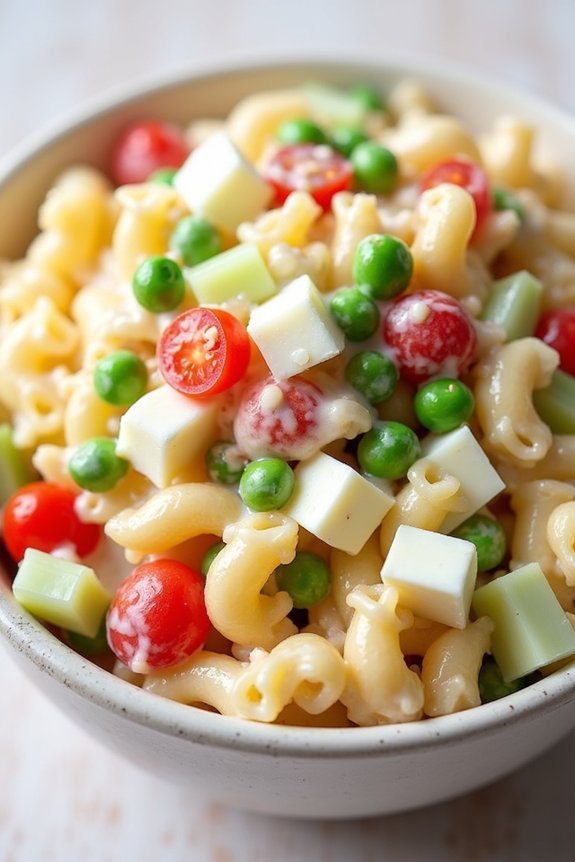 creamy macaroni salad recipe