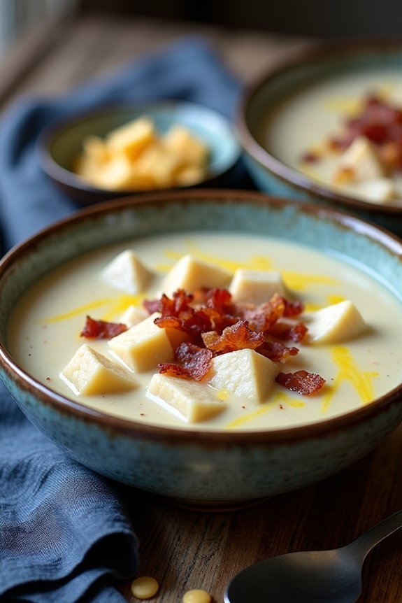 creamy maritime fish chowder