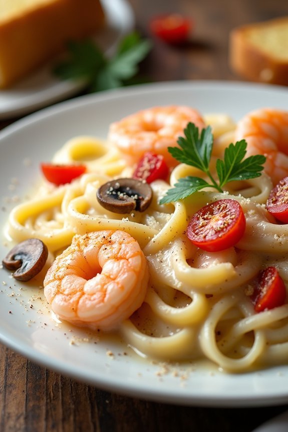creamy shrimp alfredo recipe