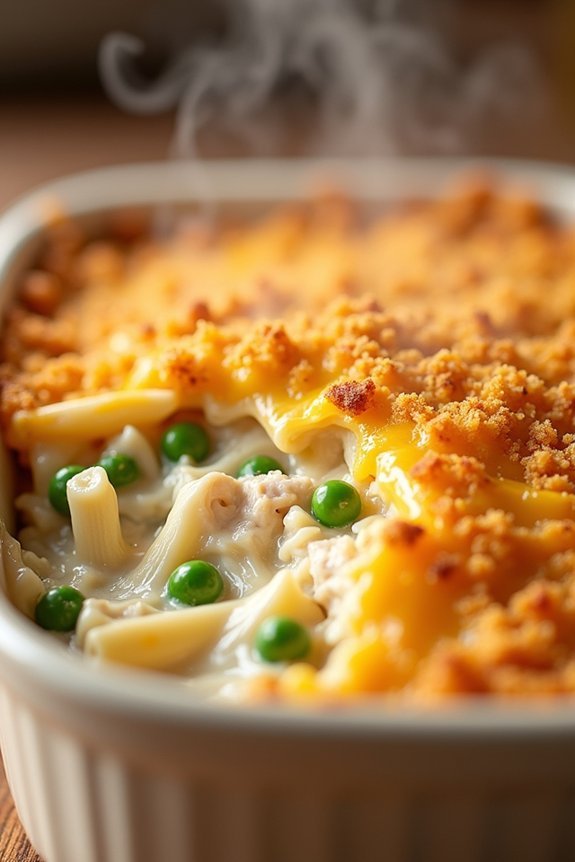 creamy tuna noodle casserole