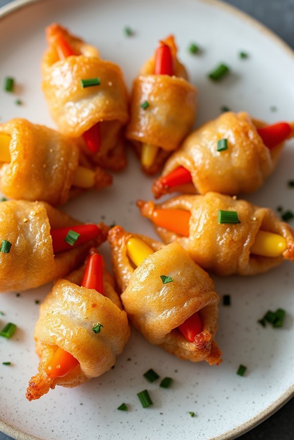 crispy air fried poppers