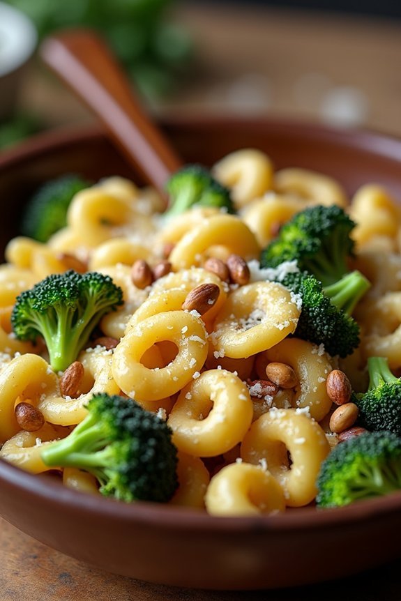 crispy orecchiette with broccoli