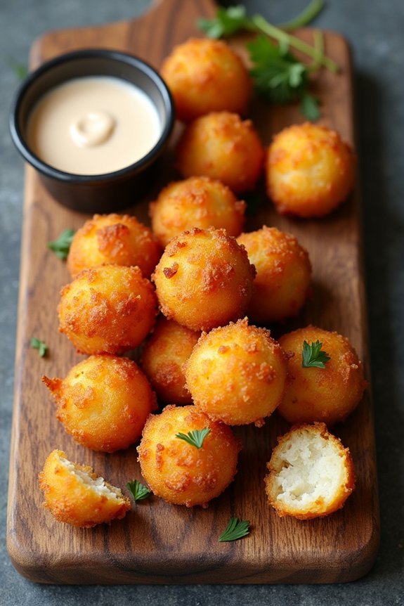 crispy southern comfort hushpuppies