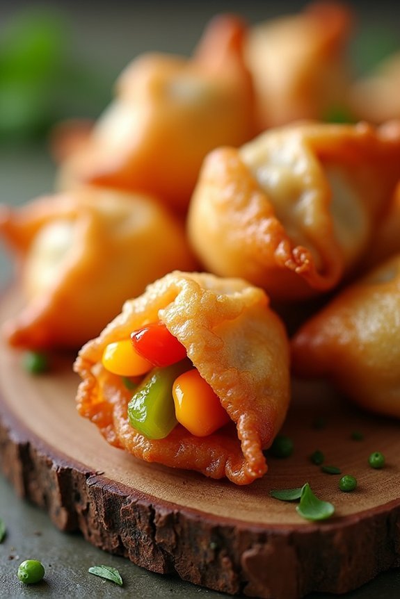 crispy sweet pepper poppers