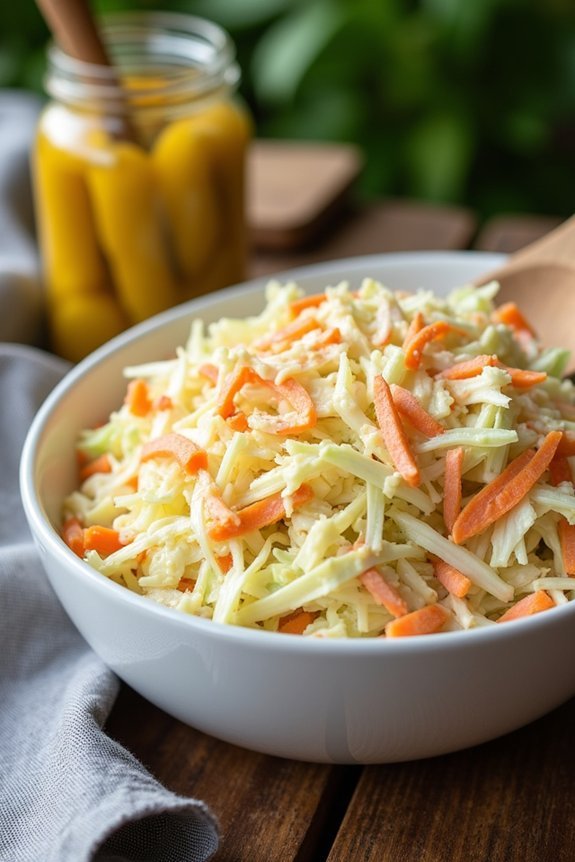 crispy tangy coleslaw recipe
