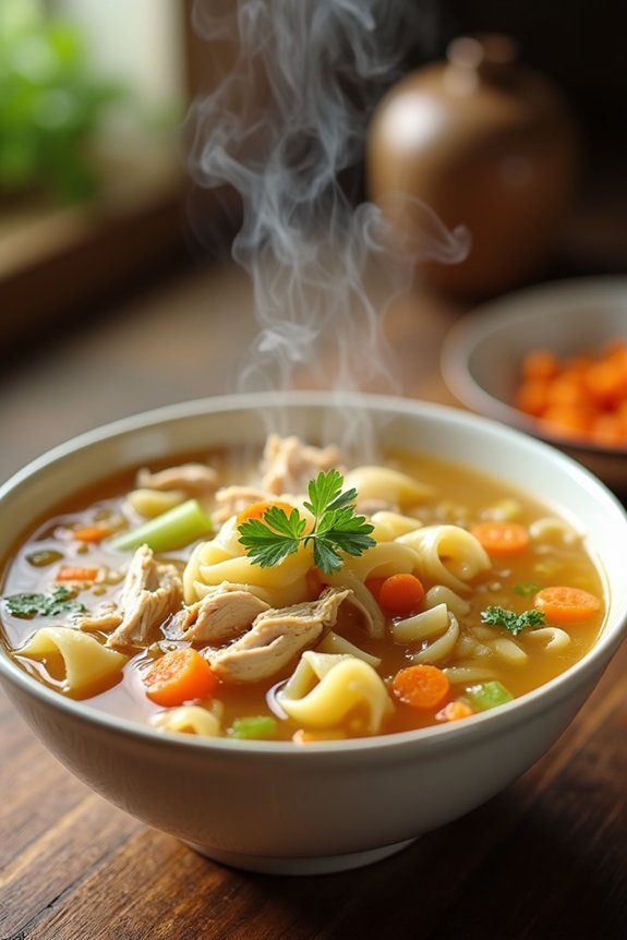 crock pot chicken noodle soup