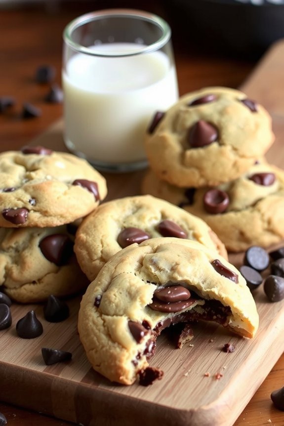 delicious chocolate chip cookies