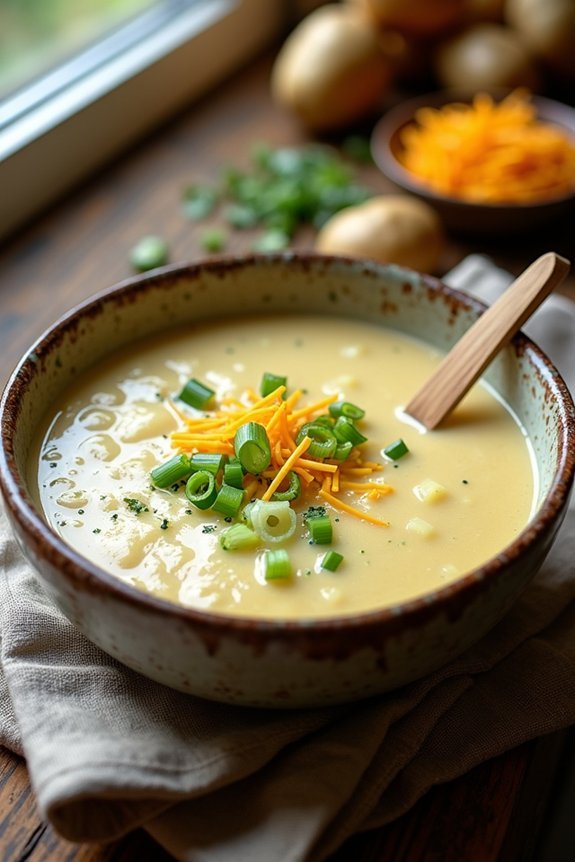 delicious creamy potato soup