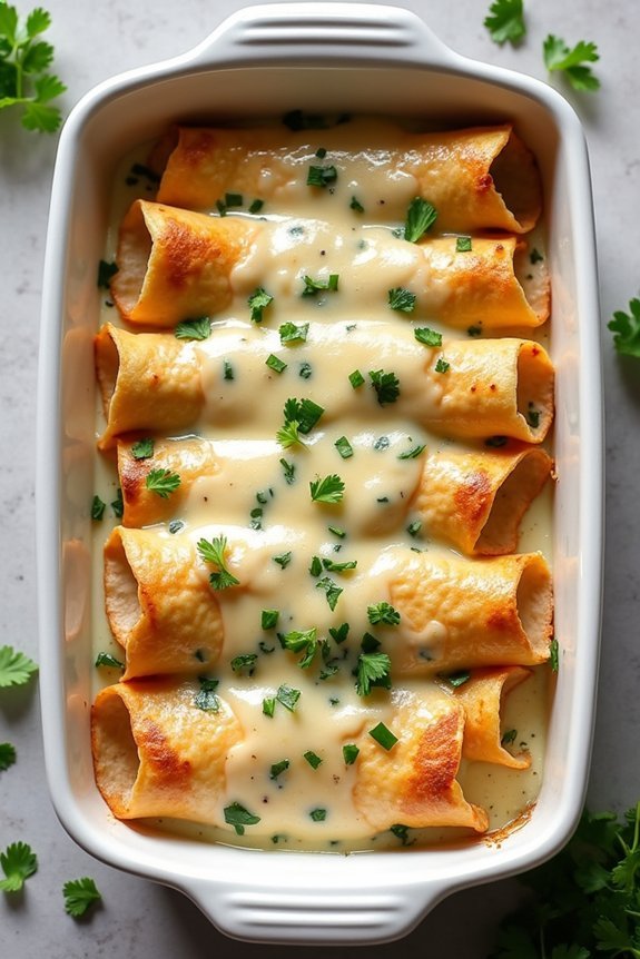 delicious homemade chicken enchiladas