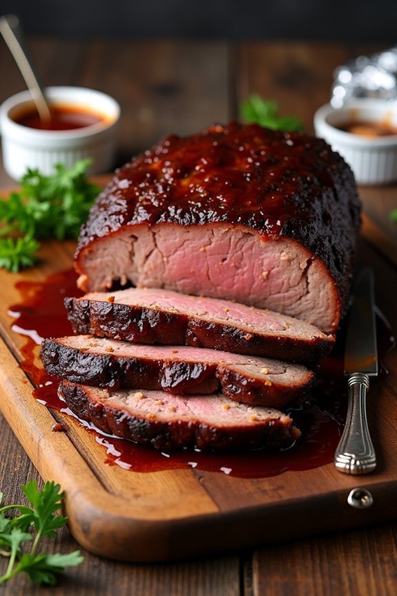delicious slow roasted brisket