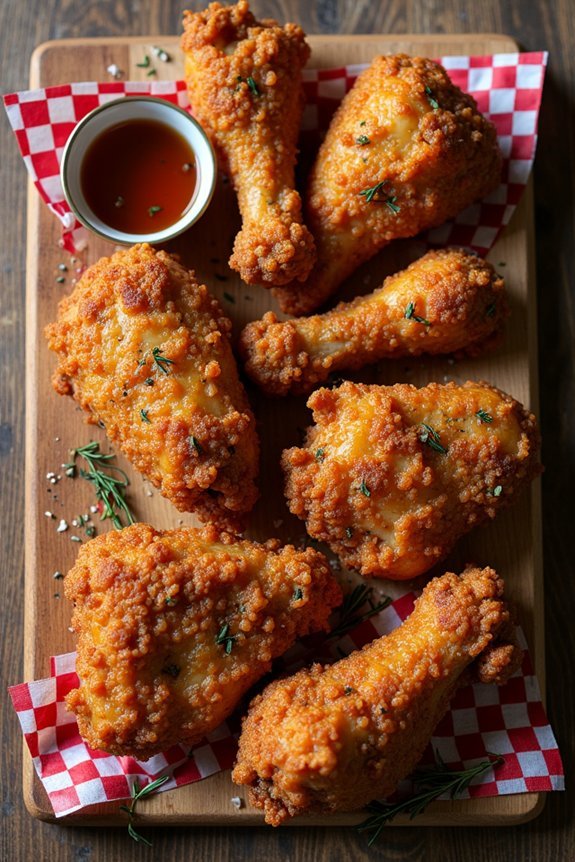 delicious southern fried chicken