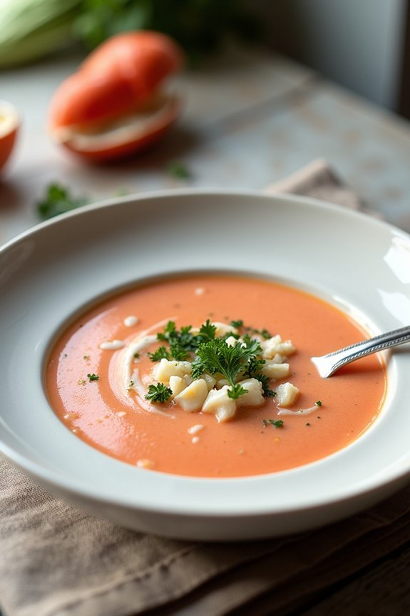flavorful crab bisque recipe
