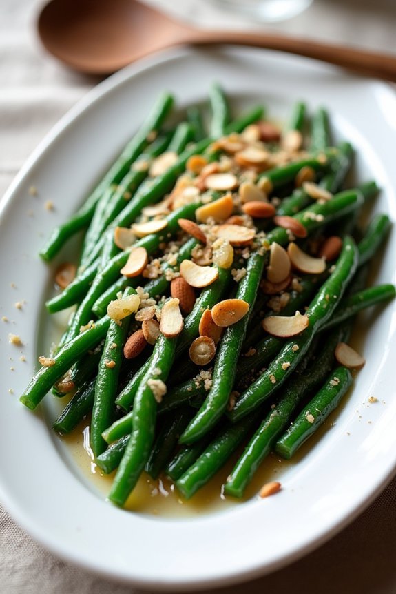 garlic butter green beans