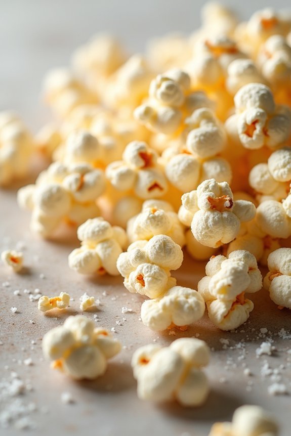 guilt free air popped kettle corn