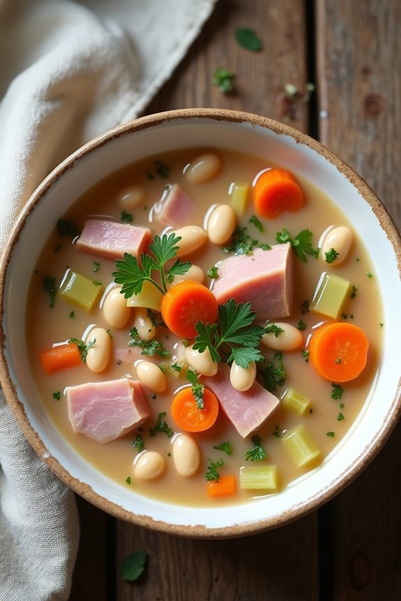 hearty ham and beans