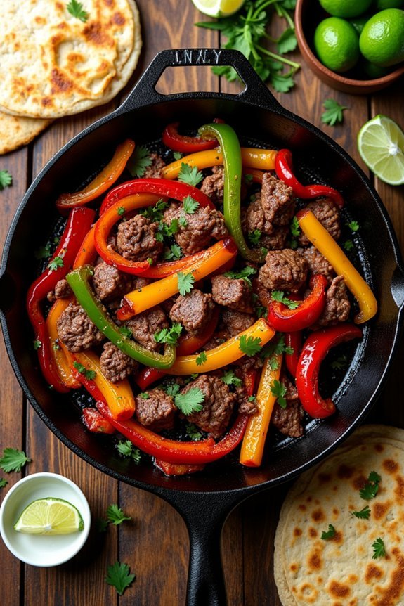homemade fajitas cooking guide