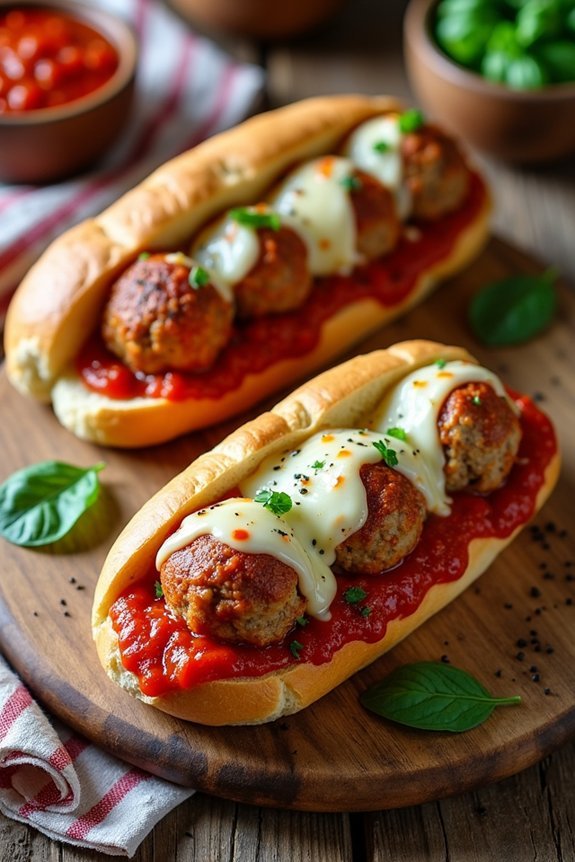 homemade meatball sub recipe