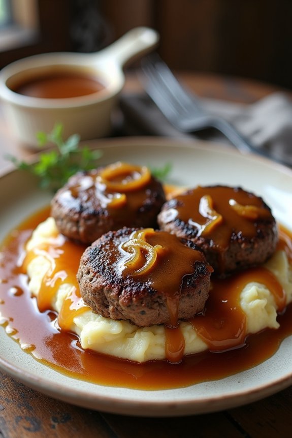 homestyle hamburger steak recipe