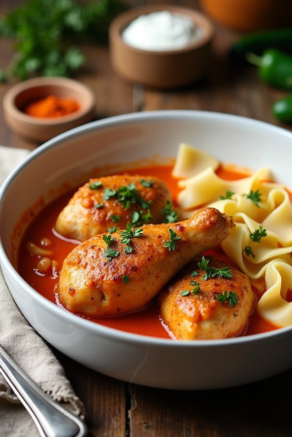 hungarian chicken paprikash recipe
